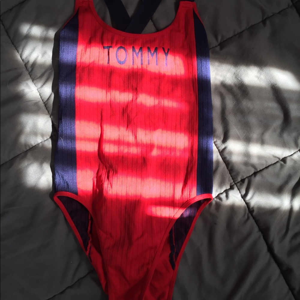 Tommy Hillfiger ribbed Bodysuit